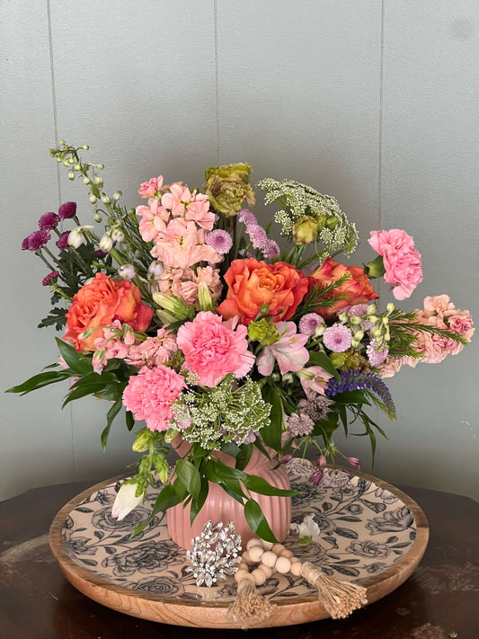 Bright, cheerful floral arrangement – Bright & Bubbly Garden